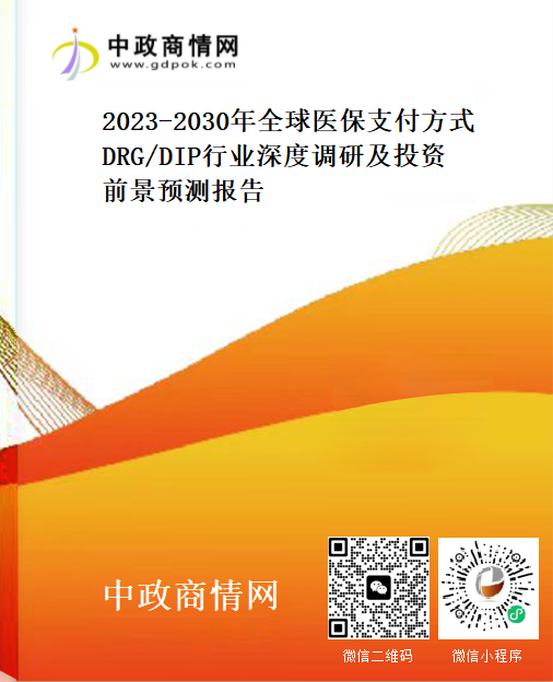 2023-2030年全球医保支付方式DRG/DIP行业深度调
