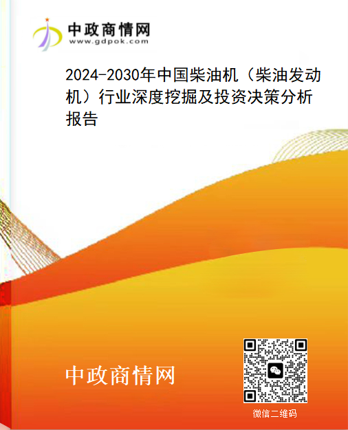 2024-2030年中国柴油机（柴油发动机）行业深度挖掘及投资决策分析报告