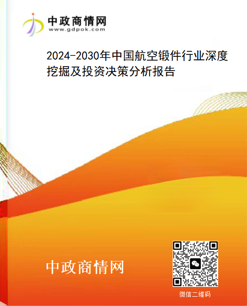 2024-2030年中国航空锻件行业深度挖掘及投资决策分析报告
