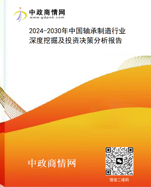 2024-2030年中国轴承制造行业深度挖掘及投资决策分析报告