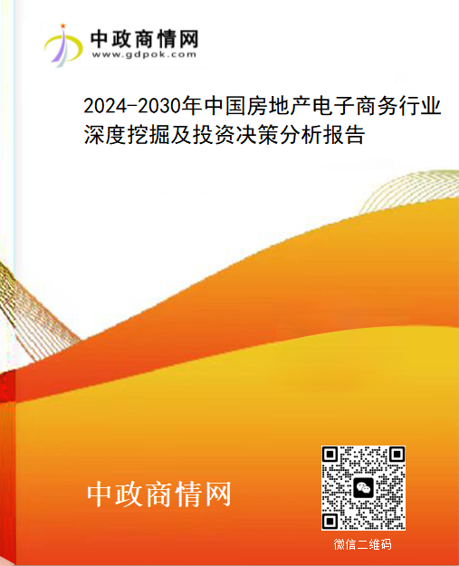 2024-2030年中国房地产电子商务行业深度挖掘及投资决策