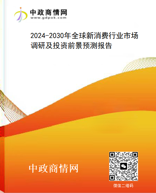 2024-2030年全球新消费行业市场调研及投资前景预测报告