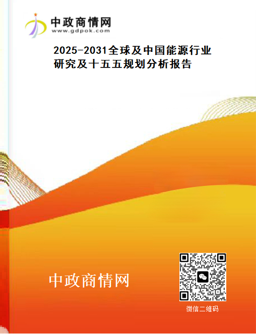 2025-2031全球及中国能源行业研究及十五五规划分析报告