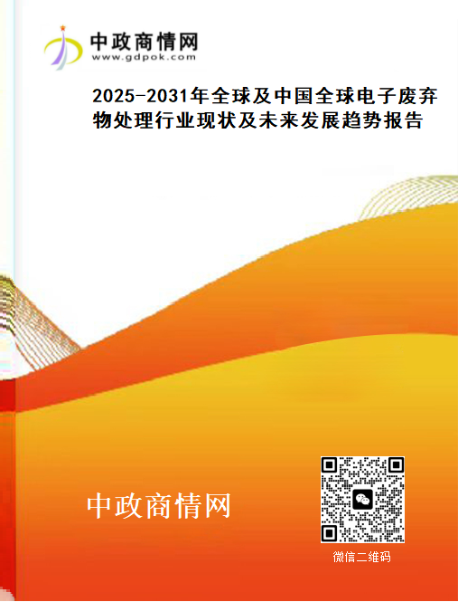 2025-2031年全球及中国全球电子废弃物处理行业现状及未